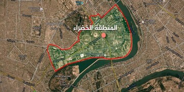 حمله راکتی به سفارت آمریکا در بغداد

