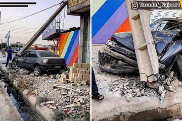 ببینید | عاقبت مرگبار کورس گذاشتن دو خودرو در خیابان