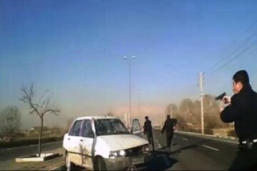 شهادت یک مامور پلیس در تهران/ مامور را با پراید زیر گرفتند