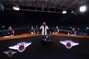 کامران تفتی با ظاهری متفاوت در یک مسابقه تلویزیونی / عکس