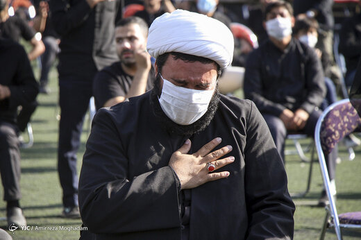 عزاداری روز دوم محرم در ورزشگاه شهید سعیدی