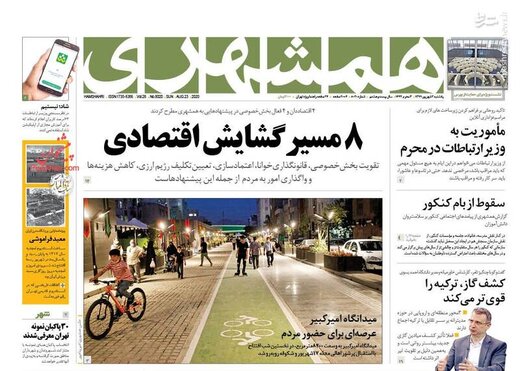 همشهری: ۸ مسیر گشایش اقتصادی