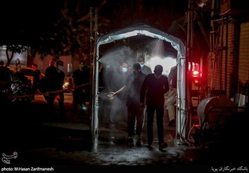 عزاداری شب چهارم محرم در هیئت عشاق الحسین (ع)