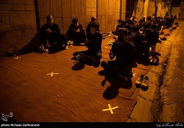 عزاداری شب چهارم محرم در هیئت عشاق الحسین (ع)