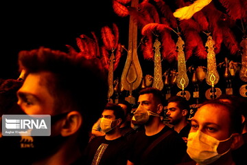 عزاداری شب پنجم محرم در تهران