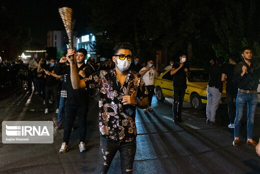 عزاداری شب پنجم محرم در تهران