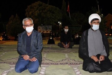 مراسم ششمین شب عزاداری سرور و سالار شهیدان امام حسین (ع) در دانشگاه علوم پزشکی یاسوج برگزار شد