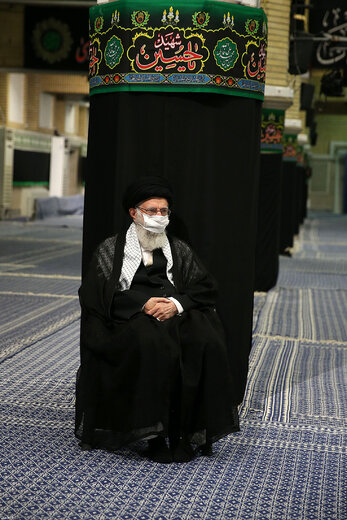 عزاداری آیت‌الله خامنه‌ای