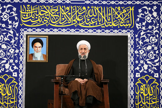 عزاداری آیت‌الله خامنه‌ای