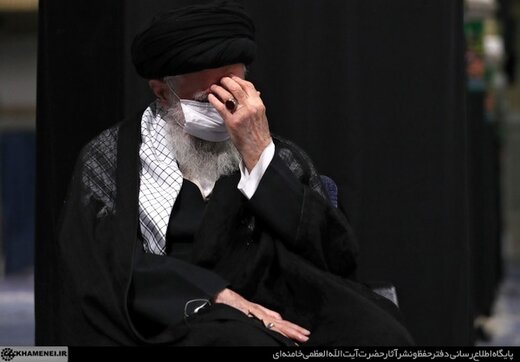 عزاداری آیت‌الله خامنه‌ای