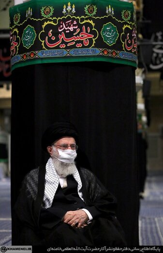 عزاداری آیت‌الله خامنه‌ای