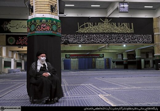 عزاداری آیت‌الله خامنه‌ای