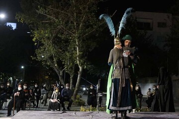 تعزیه «حضرت ابوالفضل(ع)» مقابل تالار وحدت اجرا می‌شود