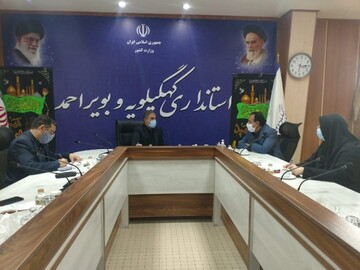 نشست معاون وزیر تعاون، کار و رفاه اجتماعی با استاندار کهگیلویه و بویراحمد/ایجاد ۶ پروژه فرهنگی و ورزشی برای کارگران کشور 