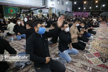 عزاداری شب تاسوعا در منطقه گلشهر