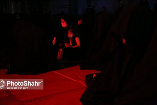 عزاداری شب تاسوعا در منطقه گلشهر