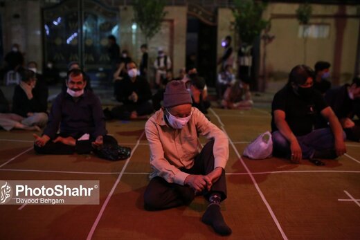 عزاداری شب تاسوعا در منطقه گلشهر