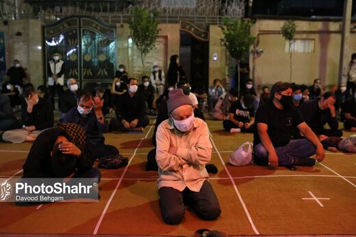 عزاداری شب تاسوعا در منطقه گلشهر