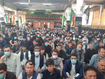 حضور رئیس جمهور افغانستان در مراسم عاشورای حسینی
