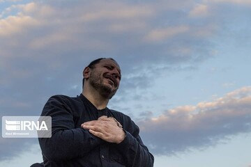 ‌به یاد صحرای کربلا؛ عزاداری در کویر خوریان