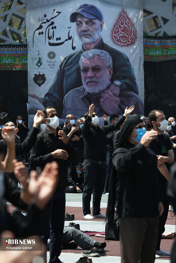 مراسم عزاداری روز عاشورا در تهران