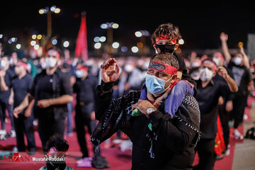 عزاداری شام غریبان در هیئت ریحانه الحسین (ع)