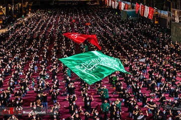 عزاداری شام غریبان در هیئت ریحانه الحسین (ع)
