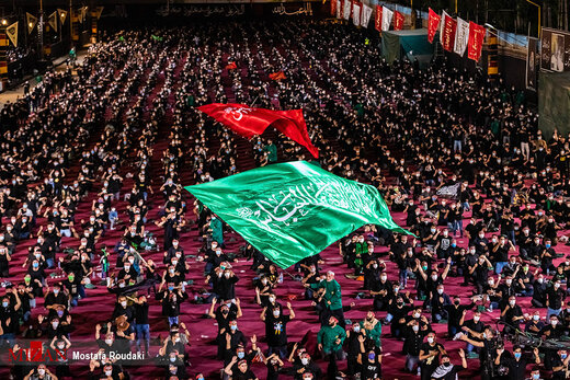 عزاداری شام غریبان در هیئت ریحانه الحسین (ع)