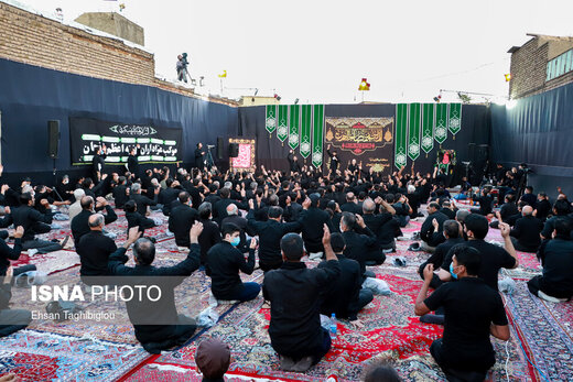 عزاداری متفاوت زنجانی ها در یوم الزینب