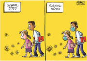 وضعیت عجیب مدارس از پارسال تا امسال!