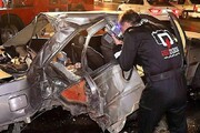 عکس | تصادف وحشتناک در بزرگراهی در مشهد با ۲ کشته