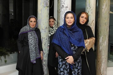 «شام ایرانی» زنان بازیگر در خانه فریبا نادری / عکس