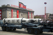 آماده سازی پرتاب یک موشک ضد زیردریایی از سوی کره شمالی