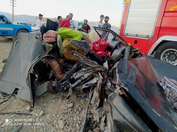 تصادف وحشتناک در محوریاسوج به شیراز