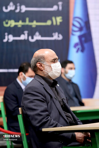 مراسم بازگشایی مدرسه تلویزیونی ایران با حضور رئیس رسانه ملی
