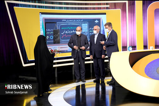 مراسم بازگشایی مدرسه تلویزیونی ایران با حضور رئیس رسانه ملی