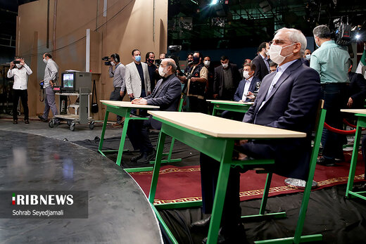 مراسم بازگشایی مدرسه تلویزیونی ایران با حضور رئیس رسانه ملی