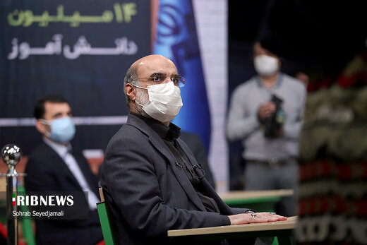 مراسم بازگشایی مدرسه تلویزیونی ایران با حضور رئیس رسانه ملی