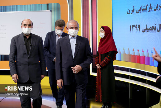 مراسم بازگشایی مدرسه تلویزیونی ایران با حضور رئیس رسانه ملی