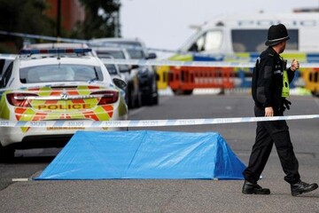 چاقوکشی در انگلیس کشته و زخمی برجای گذاشت/عکس
