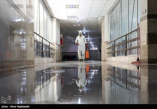 ضدعفونی کردن مدارس در مشهد