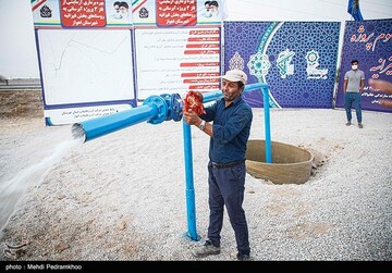 بهره برداری از گام دوم و سوم طرح آبرسانی به غیزانیه