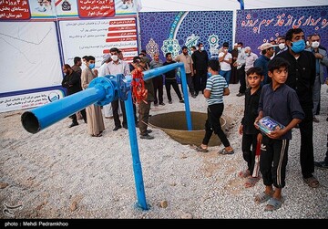 بهره برداری از گام دوم و سوم طرح آبرسانی به غیزانیه