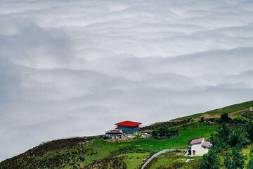 تصاویر | دریای ابر در ارتفاعات فیلبند مازندران