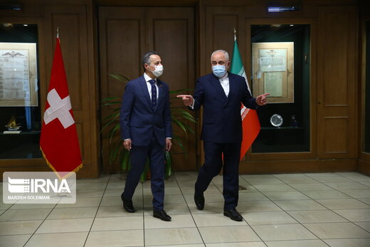 دیدار وزیران خارجه ایران و سوییس