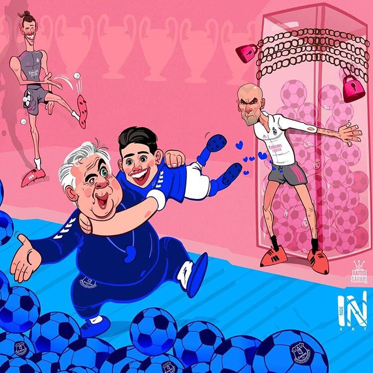 هدیه آنجلوتی به شاگرد سابقش رو ببینید!