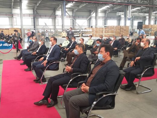 افتتاح واحد بزرگ لوازم خانگی در البرز با حضور رییس‌جمهور