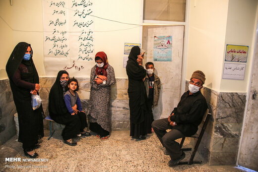 اردوی جهادی پزشکی در مناطق عشایرنشین شیروان