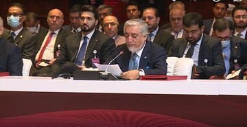 عبدالله عبدالله: برای صلح دائمی و مذاکرات صادقانه آمده‌ایم