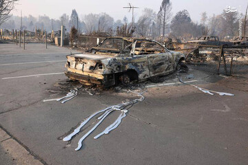 تصاویر | کالیفرنیا تبدیل به خاکستر شد